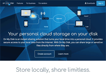 Tablet Screenshot of onmydisk.com
